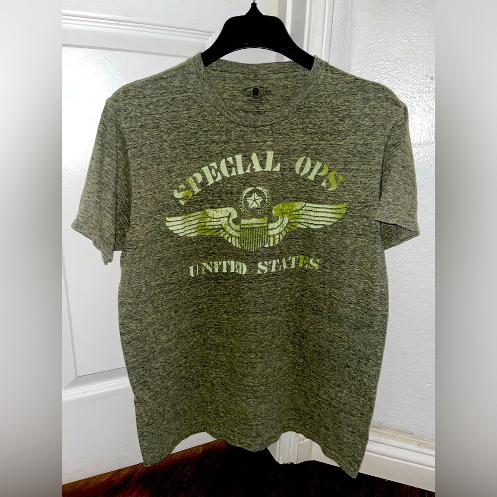 Military Green Men’s Tee Size M
